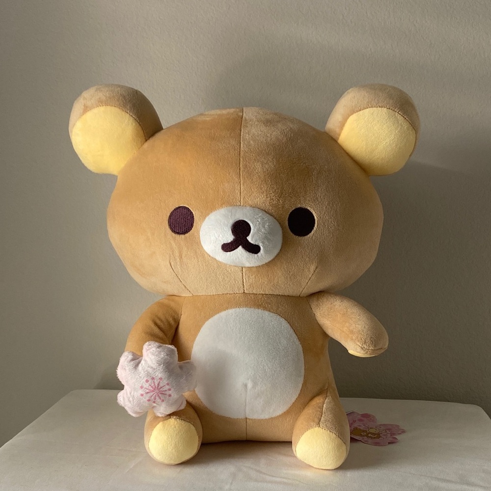 Rilakkuma Sakura Flower Plush